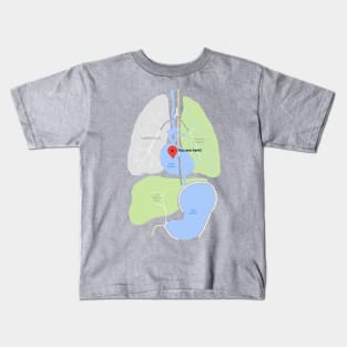 You made it into my heart... Kids T-Shirt